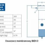 Osuszacz membranowy DM08 G19 KA-N
