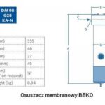 Osuszacz membranowy DM08 G28 KA-N
