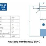 Osuszacz membranowy DM10 C34 CA-N