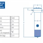 Osuszacz membranowy DM10 G47 CA-N