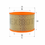 Filtr powietrza WPO 167-05